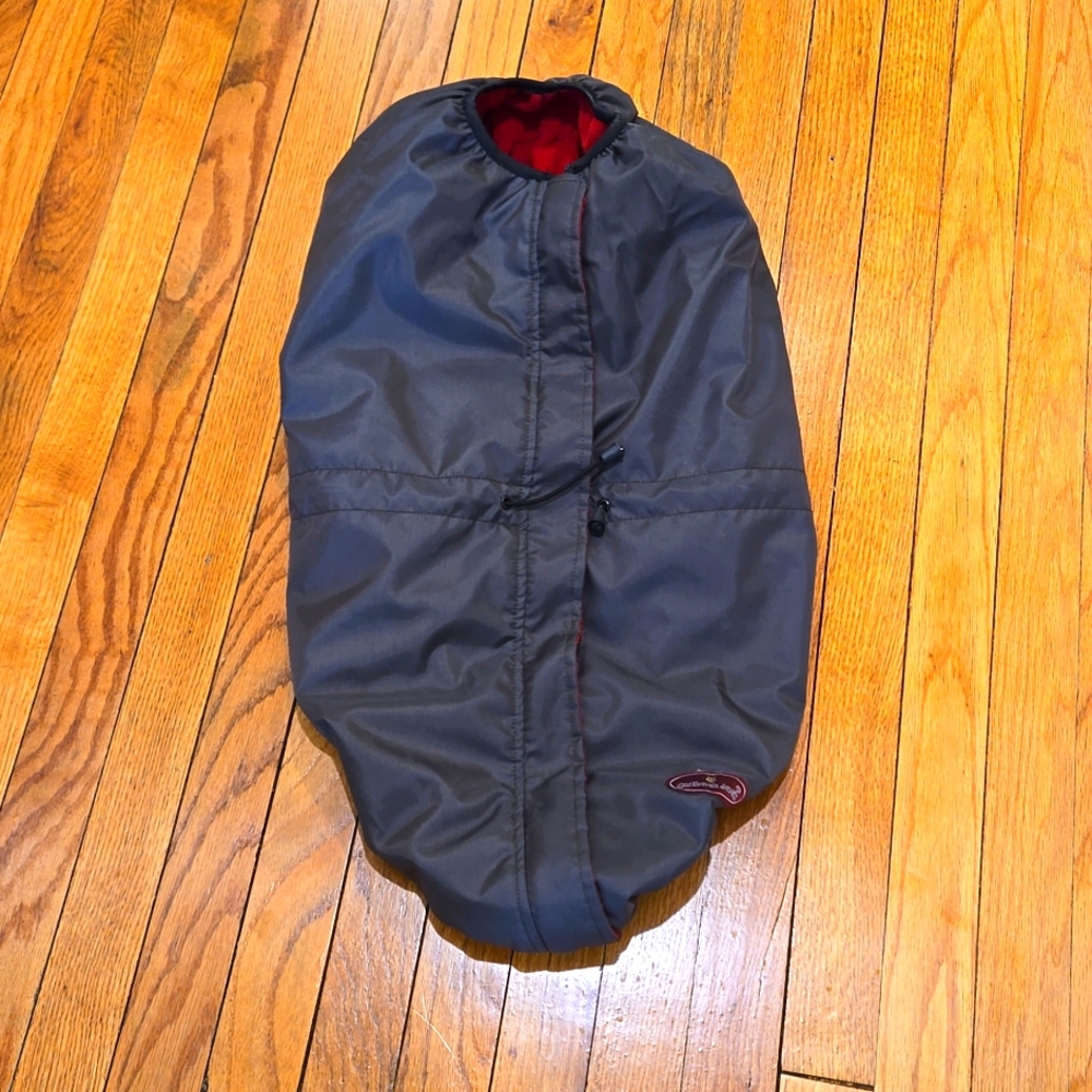 OUTBACK JACK ▪︎ Reversible Fleece Lined DOG Coat w/ Drawstring @ Waist, Size XL